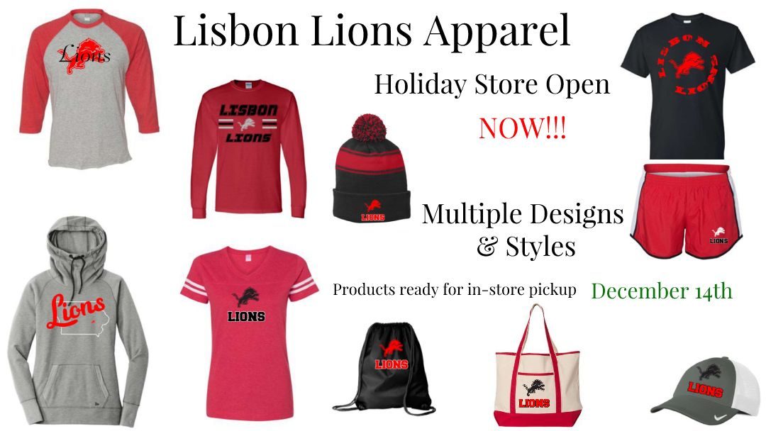 Lisbon Lions Holiday Apparel Store